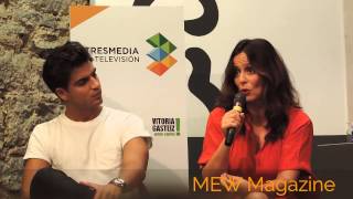 Declaraciones de Aitana Sánchez Gijón  Doña Blanca en Galerías Velvet FesTVal 2013 [upl. by Alyek713]