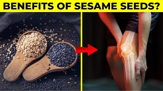 7 Benefits Of Sesame Seeds OVER Age 50 Doctors SHOCKED [upl. by Innavoij]