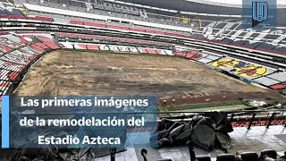 ⚽🏟️ Estadio Azteca Filtran primeras imágenes de la remodelación para el Mundial de 2026 ⚽🏟️ [upl. by Haven]