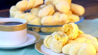 BISCOITO DE FARINHA DE MILHO COM POLVILHO  RECEITA DA ROÇA [upl. by Areehs]