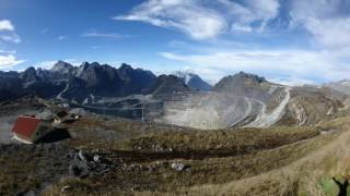 View from the top of the Grasberg Mine [upl. by Allemrac]