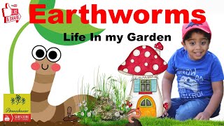 What Do Earthworms Eat How Do Earthworms Help The Soil  Educational Video for Kids wit Aneeshwar [upl. by Adnir]