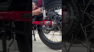 CT125 How to adjust shock absorbers [upl. by Atiniuq]