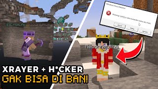 Gua gabisa BAN PERMANEN XRAYER server minecraft gua MALAH GUA YANG HAMPIR KENA HACK [upl. by Bonucci]