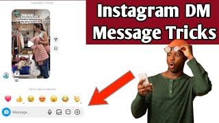 Instagram Message Tricks  Instagram DM Ke Naye Features Aur Tricks instagram instagramtips [upl. by Yarod862]