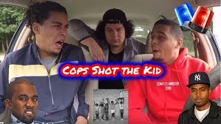 NAS  Cops Shot the Kid ft Kanye West REACTION REVIEW [upl. by Ellivnarg]