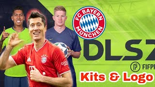 Make Bayern Munich New Kits amp Logo 202021 DLS 2021  Dream League Soccer 2021 Kits amp Logo [upl. by Okihcas]