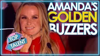 Amanda Holdens GOLDEN BUZZERS on Britains Got Talent  Top Talent [upl. by Schuman]