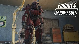 Fallout 4  Hot Rod Flames Paint MOD Location for Power Armor How to Modify amp Repair [upl. by Neleh518]