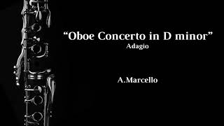 Oboe Concerto in D minor AMarcello  Clarinet Solo  Musical Accompaniment [upl. by Inahpets327]