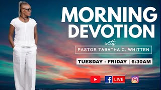 Set Time Morning Devotion with Pastor Tabatha [upl. by Ydrah]