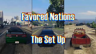 Favored Nations  The Setup GTA V  Ending C Credits  Lyrics  Sub español [upl. by Larimer]