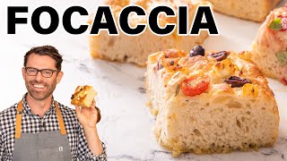 Easy Focaccia Recipe [upl. by Cari306]