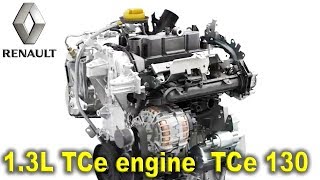 Renault TCe 130 engine 13l TCe 2020 Renault CLIO Engine [upl. by Annocahs]