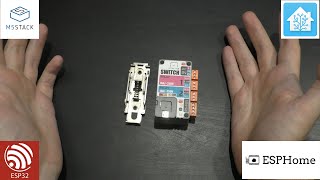 M5stack ATOM HUB Switch с контроллером ESP32 на DINрейку Управление нагрузкой в Home Assistant [upl. by Lewison772]