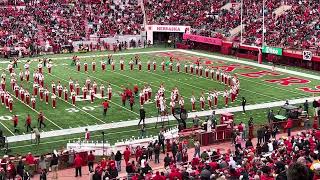 Cornhusker Marching Band Veterans Day A Salute To Our Veterans Halftime 111123 [upl. by Ecineg956]