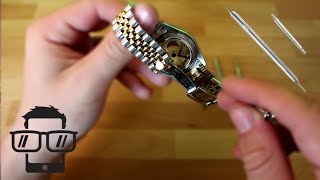 Uhrenarmband wechseln German Tutorial [upl. by Iilek560]