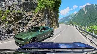 Driving over the Klausen Pass Switzerland 20 July 2024 [upl. by Laughlin]