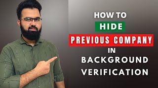 Can You Hide Previous Employer Details in Background Verification  Answer Common Questions on BGV [upl. by Ashla]