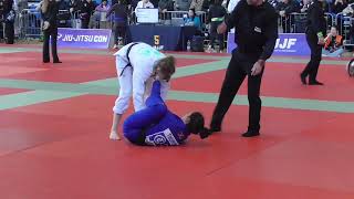 Astrid Scholin vs Lauriane Thurin  FINAL  IBJJF London Fall Open 2024  Black Adult Female  Light [upl. by Echikson270]