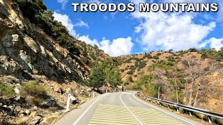 Driving in the Troodos Mountains in CYPRUS 4K 60FPS [upl. by Canon]