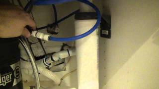 How To Install Undersink Water Filter [upl. by Yanffit]