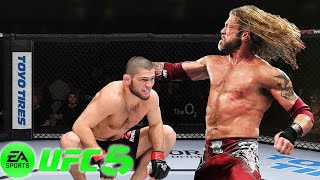 🥊 Khabib Nurmagomedov vs Adam Copeland EA sports UFC 5 🥊 [upl. by Kumler]