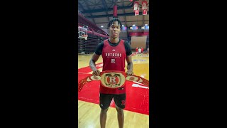 Dylan Grant earns the weekly mvp during summer workouts [upl. by Aliuqa]