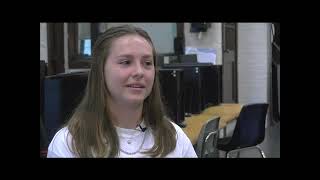 Senior Success Story Lea Kolbet at High Point Central 2021 [upl. by Ahsekel]