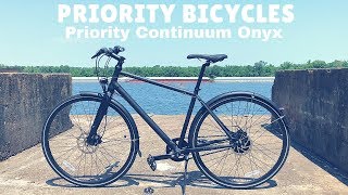 Priority Continuum Onyx with NuVinci CVT amp Gates Carbon Drive [upl. by Harrad8]