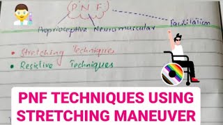 Learn PNF Techniques using Stretching maneuver in HindiUrdu [upl. by Lunsford725]