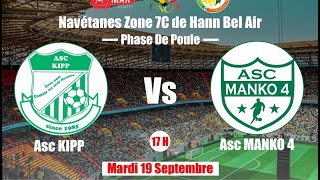 ASC KIPP vs ASC MANKO 4  Zone 7C Navetane 2023 1ère journée [upl. by Tiffy297]