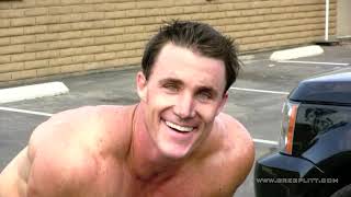 Greg Plitt Strong Man Workout Preview  Greg Plitt Gym [upl. by Wing]