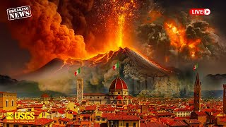 Horrible Today The underground eruption of Mount Campi Flegrei in Italy scared local residents [upl. by Fancy]