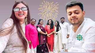 Part1 Diwali celebration 🪔 with Limbani family  Dinkal [upl. by Ziegler]