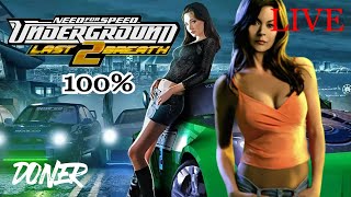 Powrót do wspaniałej gry  Need for Speed Underground 2 100 🔴NA ŻYWO [upl. by Hassett538]