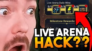 Live Arena HACK Get Your Wins STRESS FREE  Raid Shadow Legends [upl. by Bondy92]