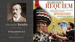 Alexander Borodin  Nocturne from String quartet no2 arr for violin amp orchestra [upl. by Corsetti]