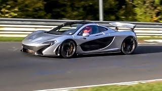 McLaren P1 new Nürburgring Lap Record 647 Stunning sound [upl. by Yorztif]