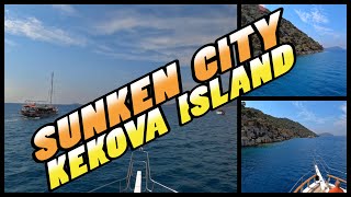 Sunken City Ruins and Kekova Island Boat Trip  Turkey 4k [upl. by Theresita]