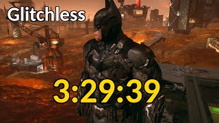 Batman Arkham Knight Speedrun Glitchless in 32939 [upl. by Gyatt844]