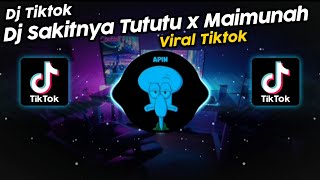 DJ SAKITNYA TUTUTU x MAIMUNAH VIRAL TIK TOK TERBARU 2023 [upl. by Ymer]