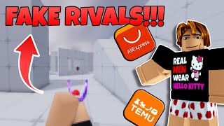 I Played FAKE Roblox Rivals games [upl. by Skip963]