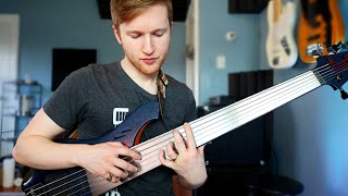 Tears in Heaven on FRETLESS bass sounds MAJESTIC [upl. by Vaclav]