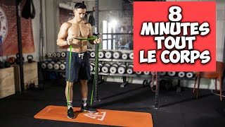 Les 8 meilleurs exercices avec un élastiques  musculation maison [upl. by Omora]