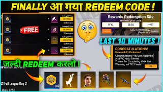 FFIC Gold Token Redeem Code  Free Fire Redeem Code Today  FFIC Redeem Code Today  FF Redeem Code [upl. by Farrow336]