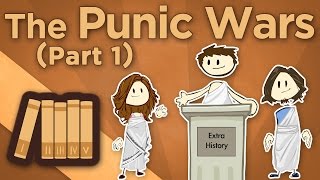 Rome The Punic Wars  The First Punic War  Extra History  Part 1 [upl. by Pfaff198]