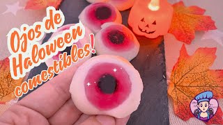 Receta de Ojo de Halloween Saludable  Postre Creativo y Fácil para Halloween 2024 🎃 [upl. by Arimaj448]