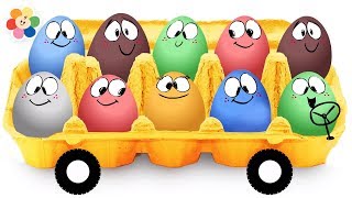 Las Ruedas del Bus y más Canciones Infantiles  BabyFirst Español [upl. by Atteloj]