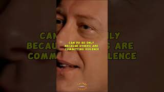 A fact about those who abjure violence facts factualinsights georgeorwell jamesspader blacklist [upl. by Pardew250]